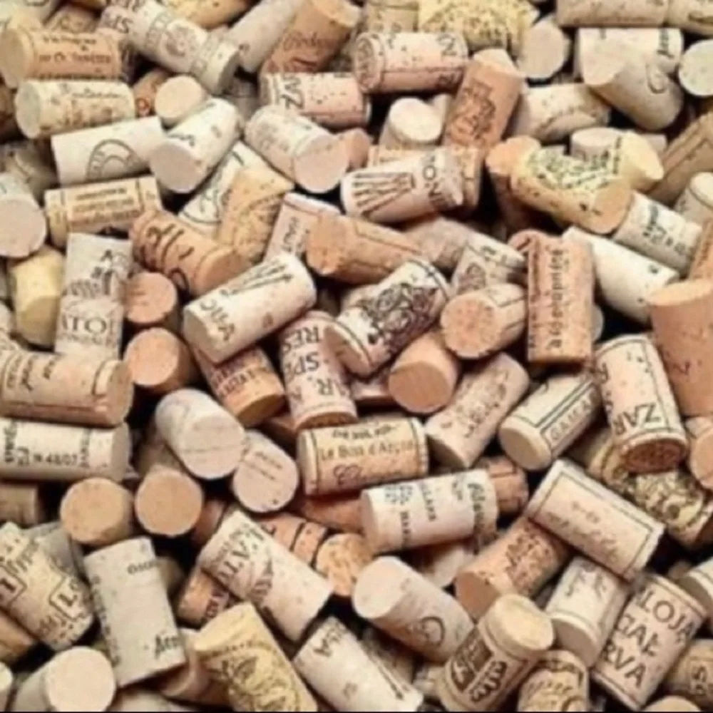 CORKS 200 Wine and/or Champagne Corks DYI Crafting Project Supplies Corkboard